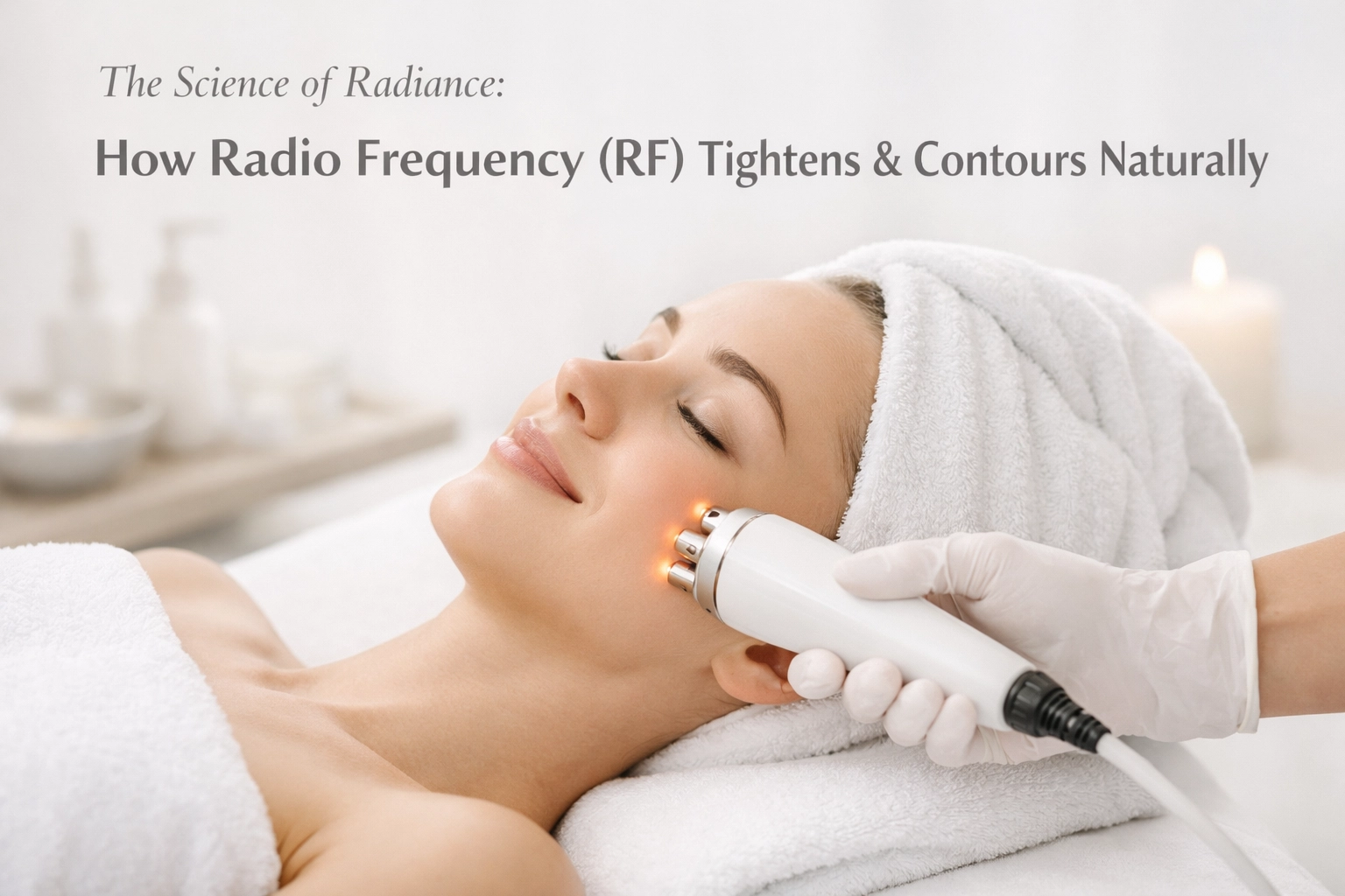 The Science of Radiance: How Radio Frequency (RF) Tightens & Contours Naturally