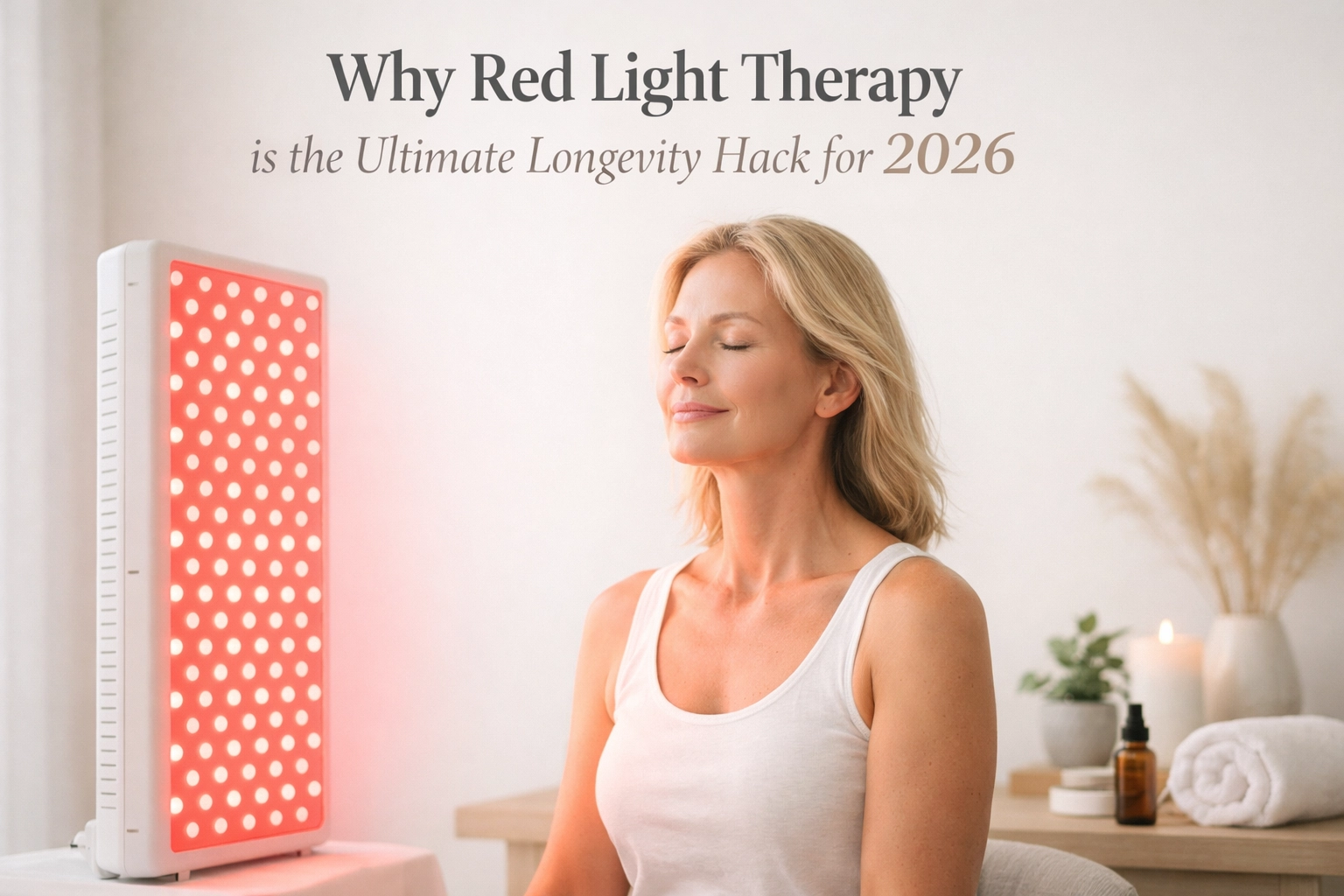 Why Red Light Therapy is the Ultimate Longevity Hack for 2026