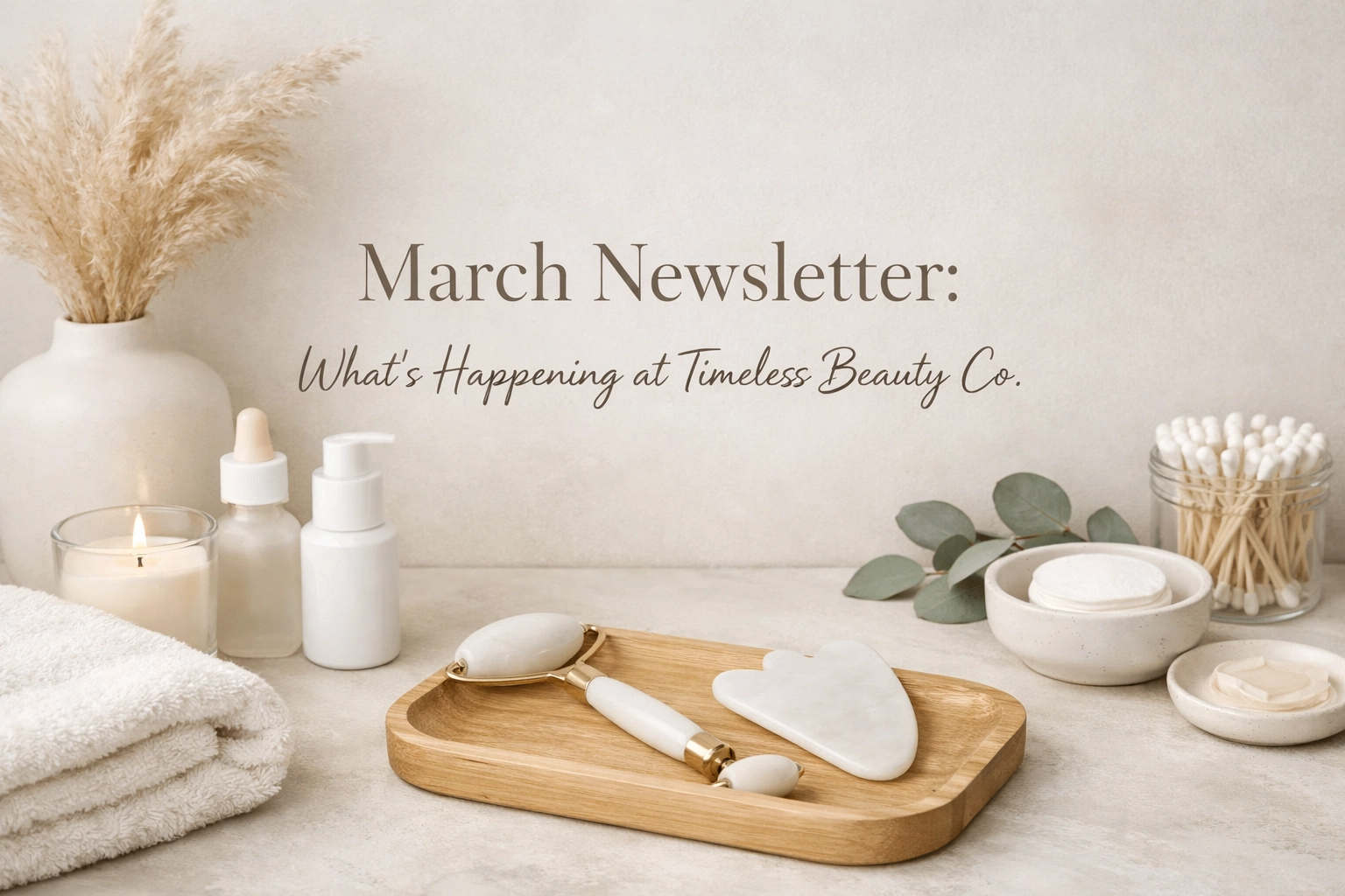 March Newsletter: What’s Happening at Timeless Beauty Co.